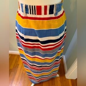 Hill Country Vintage cotton maxi skirt, size 10